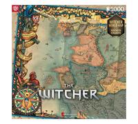 Good Loot - Gaming Puzzle: The Witcher 3 The Northern Kingdoms Puzz... ACC NUOVO