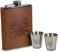 The Witcher 3 Selvatico Caccia 237ml Flask E Shot Bicchiere Set