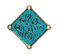 The Witcher 3: The Wild Hunt: Triss Medallion Enamel Pin, Multicolor