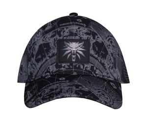 The Witcher Baseball Logo Black Difuzed