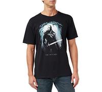 The Witcher Maglietta T-Shirt, Nero, M Uomo