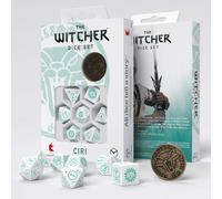 The Witcher Dadi Set Ciri la Legge Di Sorpresa RPG Gioco Giochi Q-WORKSHOP Nuovo