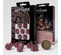 The Witcher Dadi Set Crones - Whispess Con Moneta Ruolo Gioco Giochi Q-Workshop