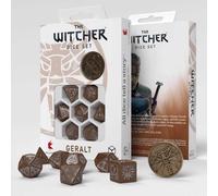 Q-Workshop – Set di dadi The Witcher Geralt Roach's Companion multicolore RPG