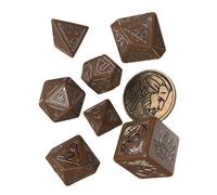 Q-Workshop – Set di dadi The Witcher Geralt Roach's Companion multicolore RPG