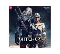 Good Loot- The Witcher Geralt & Ciri Puzzle, Colore, 1000 pcs, 1111520 1000 pcs