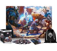Puzzle 1000 Pezzi The Witcher 3 Wild Hunt Geralt E Triss In Battaglia (140932)