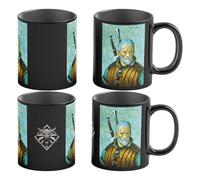 The Witcher III: Wild Hunt Game Art Chronicles Heat Change Mug Geralt inspire...