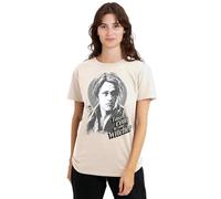 The Witcher Jaskier Toss a Coin Ladies T Shirt, Natural, XL Donna