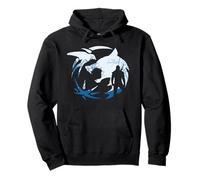 The Witcher Logo Silhouette Felpa con Cappuccio