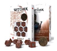 The Witcher Set di Dadi Geralt Der Monstertöter RPG che Giocano Gioco Q-Workshop