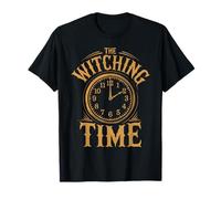 The Witching Time - Orologio da Strega per Halloween Maglietta