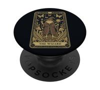 The Wizard Frog Cottagecore Tarocchi Strega estetica PopSockets PopGrip Adesivo