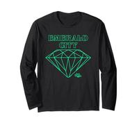 The Wizard of Oz Emerald City Line Logo Maglia a Manica