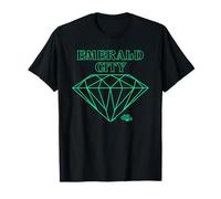 The Wizard of Oz Emerald City Line Logo Maglietta