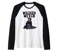 The Wizard of Oz Mother's Day Wicked Witch Maglia con Maniche Raglan