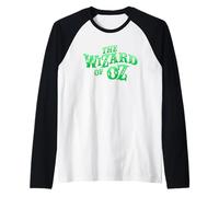 The Wizard of Oz Rough Green Logo Maglia con Maniche Raglan