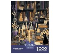 The Wizard's Secret Study Room Jigsaw Puzzle Impossibili 1000Pcs Interesting Decorazione Per La Casa. Giochi Rilassamento E Intelligence Per Adulti E Bambini Da 12 Anni 70x50cm/1000pcs