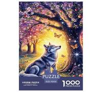 The Wolf Cub Puzzle Impossibili 1000 Pezzi Animal Decorazione Per La Casa. Rilassamento E Intelligence Per Adulti E Bambini Da 12 Anni 70x50cm/1000pcs