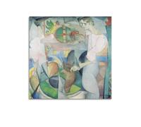 The Woman at the Well - di Diego Rivera, poster artistico da parete su tela, decorazione artistica da parete con musica e film, per soggiorno e camera da letto, 50 x 50 cm, senza cornice