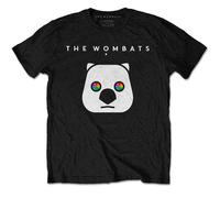 Wombats - the - T-Shirt # Xl Unisex Black # Rainbow Eyes