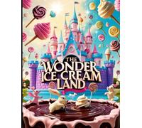 The wonder ice cream land: Coloring Book for 3-8 year kids