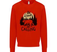 The Woods Calling Felpa Jumper Per Bambini Trekking Con Orso