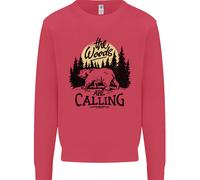 The Woods Calling Felpa Jumper Per Bambini Trekking Con Orso