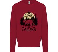 The Woods Calling Felpa Jumper Per Bambini Trekking Con Orso