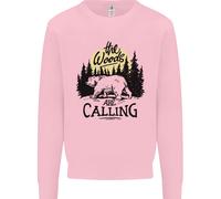 The Woods Calling Felpa Jumper Per Bambini Trekking Con Orso