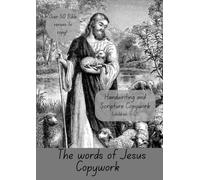 The Words of Jesus: Handwriting and Scripture Copywork