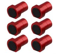 The Workbench Accessory - Confezione da 6 morsetti per cani in alluminio leggeri e resistenti (19 mm, nero)