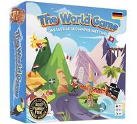 The World Game - Divertente gioco da tavolo con geografia - Gioco educativo mondiale per bambini e adulti - Fantastica idea regalo per ragazzi e ragazze adolescenti - Versione tedesca