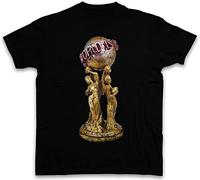 The World Is Yours T-Shirt - Tony al Scarface Montana Tm Pacino Mafia T Shirt Black L