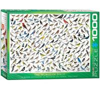 The World Of Birds 1000 Pezzi Puzzle Da Eurographics 680mm x 480mm (Panzer)