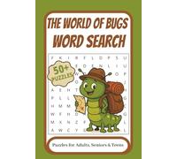 The World of Bugs Word Search Puzzle Book: Word Searches with Easy-to-Read Print about Bugs, Insects, Critters and More | 6x9 inches, 110 pages | 50+ ... Gift for Vacation, Holidays and Free Times