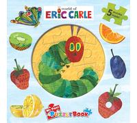 The World of Eric Carle My First Puzzle Book - Jigsaw Puzzles for kids, 10-page board book, 5 puzzles to enjoy