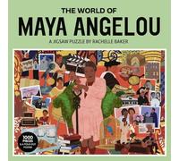 The World of Maya Angelou 1000 Piece Puzzle: A Puzzle by Rachelle Baker