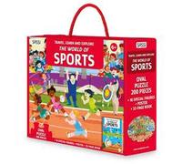 The world of sports. Travel, learn and explore. Ediz. a colori. Con oval p...
