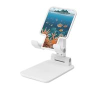 The World of Underwater Animals supporto per telefono, supporto regolabile da scrivania per iPhone, telefoni cellulari e tablet, portatile, design pieghevole