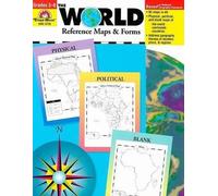 The World - Reference Maps & Forms, Grade 3 - 6 - Teacher Resource (Tascabile)