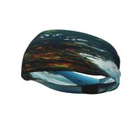 The World Tree Sports - Fascia tergisudore, unisex, elastica, traspirante e traspirante