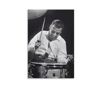 The World's Greatest Drummer Buddy Rich Poster artistico vintage (2) poster da parete su tela stampa poster opere d'arte decorazione per la stanza 12x