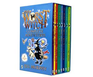 The Worst Witch Complete Adventures Collection 8 Books Box Set By Jill Murphy( Worst Witch, To the Rescue, Strikes Again, All at Sea , A Bad Spell, Witch and The Wishing Star & First Prize)