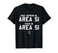 The X-Files What Happens in Area 51 Stays in Area 51 90's TV Maglietta