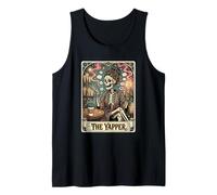 The YAPPER Chatty Skeleton Coffee Lover Tarocchi Divertente talker Canotta