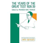 The Years of the Great Test 1926-1939 (Tascabile)