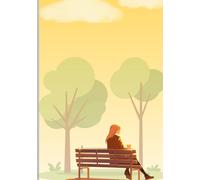 The Yellow Notebook: For Calm Writing & Creative Thoughts