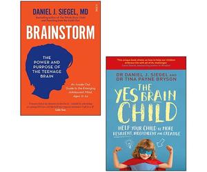 The Yes Brain Child, Brainstorm 2 Books Collection Set By Dr. Daniel J Siegel