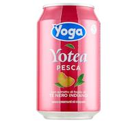 Thè YOGA alla Pesca - Confezione da 12 Lattine da 33 Cl.